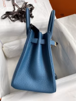 Hermes Birkin 30 Retourne Handmade Bag In Colvert Clemence Leather - Image 9