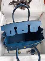 Hermes Birkin 30 Retourne Handmade Bag In Colvert Clemence Leather - Image 3