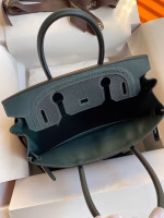 Hermes Ghillies Birkin 30cm Limited-edition Bag In Black Calfskin - Image 3