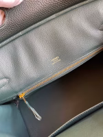 Hermes Ghillies Birkin 30cm Limited-edition Bag In Black Calfskin - Image 4