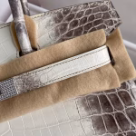 Hermes Diamond Birkin 30cm Bag In Himalaya Niloticus Crocodile Skin - Image 3
