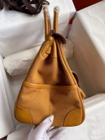 Hermes Cargo Birkin 35cm Limited-edition Bag In Sesame Canvas - Image 3