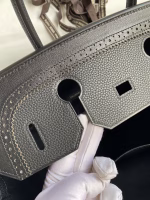 Hermes Ghillies Birkin 35cm Limited-edition Bag In Black Calfskin - Image 3