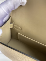 Hermes Kelly Mini II Sellier Handmade Bag In Trench Chevre Mysore Leather - Image 5