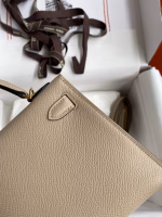 Hermes Kelly Mini II Sellier Handmade Bag In Trench Epsom Calfskin - Image 9