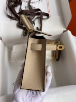 Hermes Kelly Mini II Sellier Handmade Bag In Trench Epsom Calfskin - Image 2
