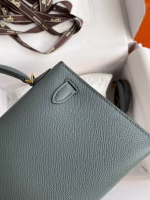 Hermes Kelly Mini II Sellier Handmade Bag In Vert Amande Epsom Calfskin - Image 9