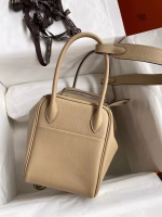 Hermes Lindy 26 Handmade Bag In Trench Evercolor Leather - Image 6