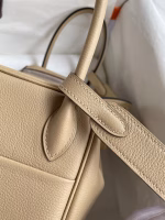 Hermes Lindy 26 Handmade Bag In Trench Evercolor Leather - Image 3