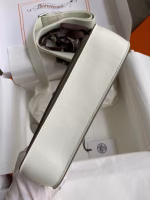 Hermes Jypsiere Mini Handmade Bag In Beton Swift Calfskin - Image 8