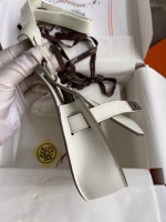Hermes Jypsiere Mini Handmade Bag In Beton Swift Calfskin - Image 2