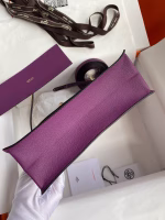 Hermes Kelly Danse II Handmade Bag In Anemone Evercolor Calfskin - Image 2