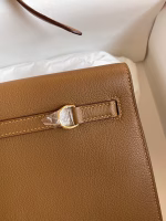 Hermes Kelly Danse II Bag In Beige de Weimar Evercolor Calfskin - Image 2