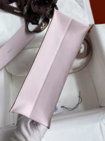 Hermes Kelly Danse II Bag In Mauve Pale Evercolor Calfskin - Image 9