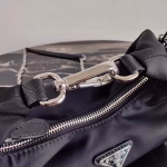 Prada Black Nylon Re-Edition 2006 Hobo Bag - Image 6