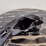 Prada Black Nylon Re-Edition 2006 Hobo Bag - Image 2