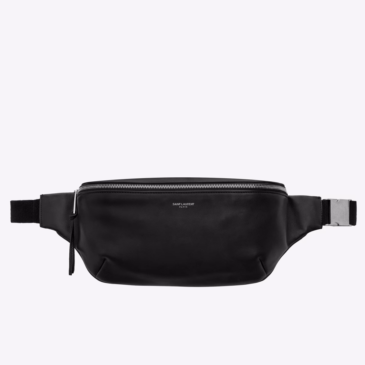 Saint Laurent Classic Belt Bag In Soft Black Leather - Image 1