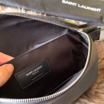 Saint Laurent Classic Belt Bag In Soft Black Leather - Image 6