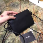 Saint Laurent Black Envelope Belt Bag - Image 2
