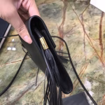 Saint Laurent Black Envelope Belt Bag - Image 5