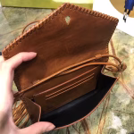 Saint Laurent Brown Envelope Belt Bag - Image 6