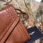 Saint Laurent Brown Envelope Belt Bag - Image 3