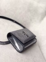 Saint Laurent Kate Belt Bag In Lame Leather - Image 8