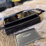 Saint Laurent Black Patent Kate Belt Bag - Image 3