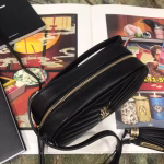 Saint Laurent Lou Belt Bag In Black Calfskin - Image 4