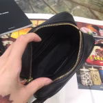 Saint Laurent Lou Belt Bag In Black Calfskin - Image 2