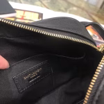 Saint Laurent Lou Belt Bag In Black Calfskin - Image 7