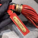 Saint Laurent Lou Belt Bag In Red Matelasse Leather - Image 5