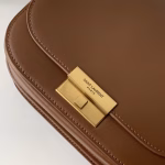 Saint Laurent Betty Satchel In Camel Smooth Leather - Image 8