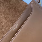 Saint Laurent Betty Satchel In Camel Smooth Leather - Image 4