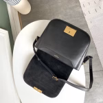 Saint Laurent Betty Satchel In Black Smooth Leather - Image 4