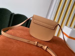 Saint Laurent Kaia Mini Satchel Bag In Brown Calfskin - Image 7