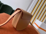 Saint Laurent Kaia Mini Satchel Bag In Brown Calfskin - Image 8