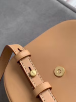 Saint Laurent Kaia Mini Satchel Bag In Brown Calfskin - Image 4
