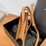 Saint Laurent Kaia North South Bag In Brown Leather - Image 8