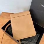 Saint Laurent Kaia North South Bag In Brown Leather - Image 2
