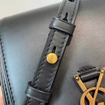 Saint Laurent Kaia North South Bag In Black Leather - Image 12