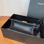 Saint Laurent Kaia North South Bag In Black Leather - Image 8