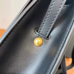 Saint Laurent Kaia North South Bag In Black Leather - Image 10