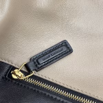 Saint Laurent Sade Puffer Envelope Clutch In Beige Lambskin - Image 4