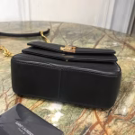 Saint Laurent Small Sulpice Bag In Black Matelasse Leather - Image 7