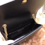 Saint Laurent Medium Sulpice Bag In Black Calfskin - Image 7