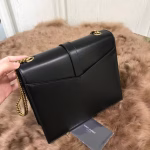 Saint Laurent Medium Sulpice Bag In Black Calfskin - Image 3