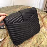 Saint Laurent Medium Sulpice Bag In Black Matelasse Leather - Image 7