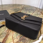 Saint Laurent Medium Sulpice Bag In Black Matelasse Leather - Image 6