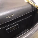 Saint Laurent Medium Sulpice Bag In Black Matelasse Leather - Image 5